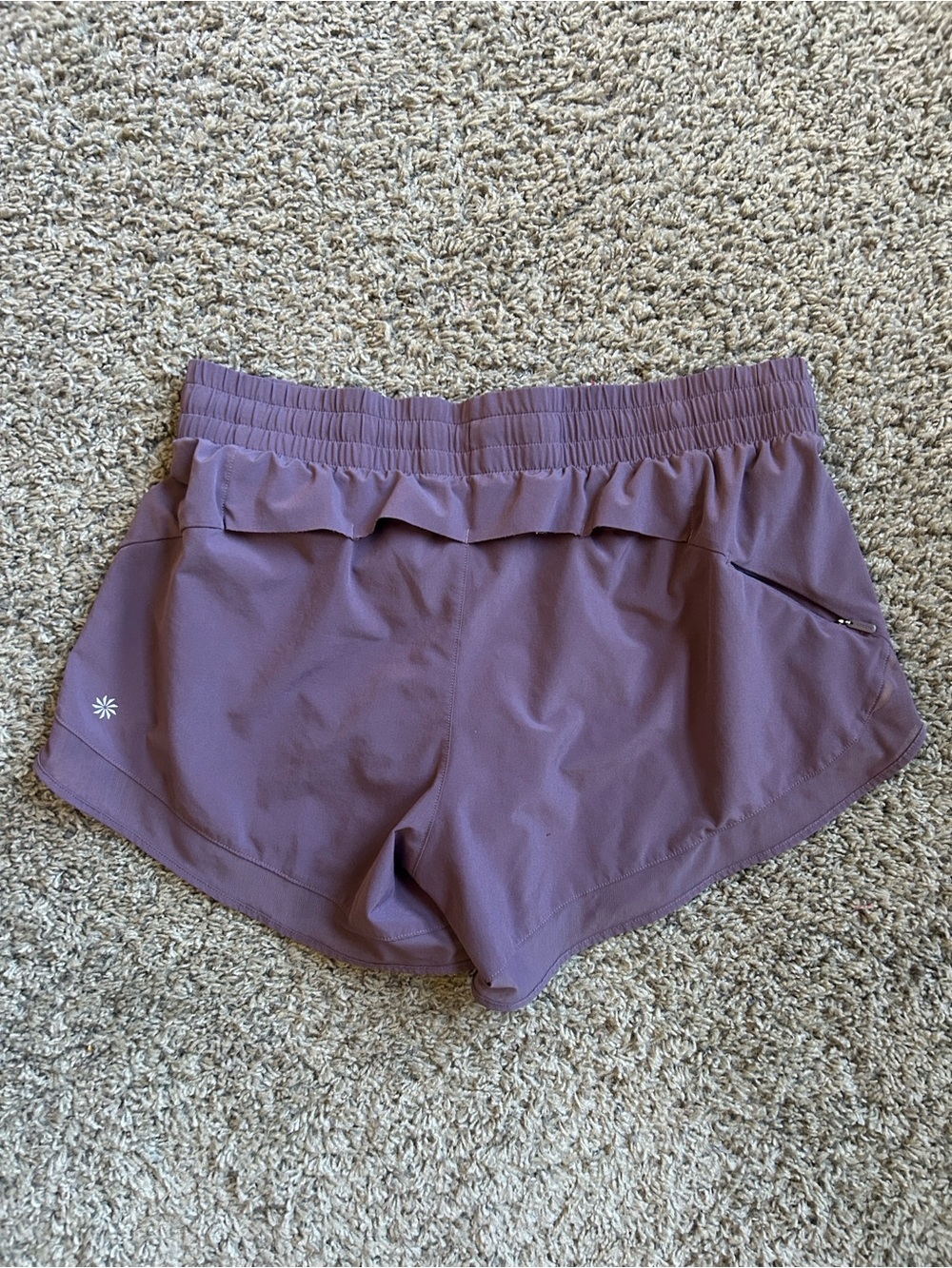 Athleta Mesh Racer Run 4” Short - Picture 2 of 5